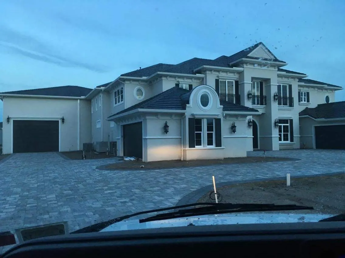 New-construction exterior by Old Coach Pro Painting