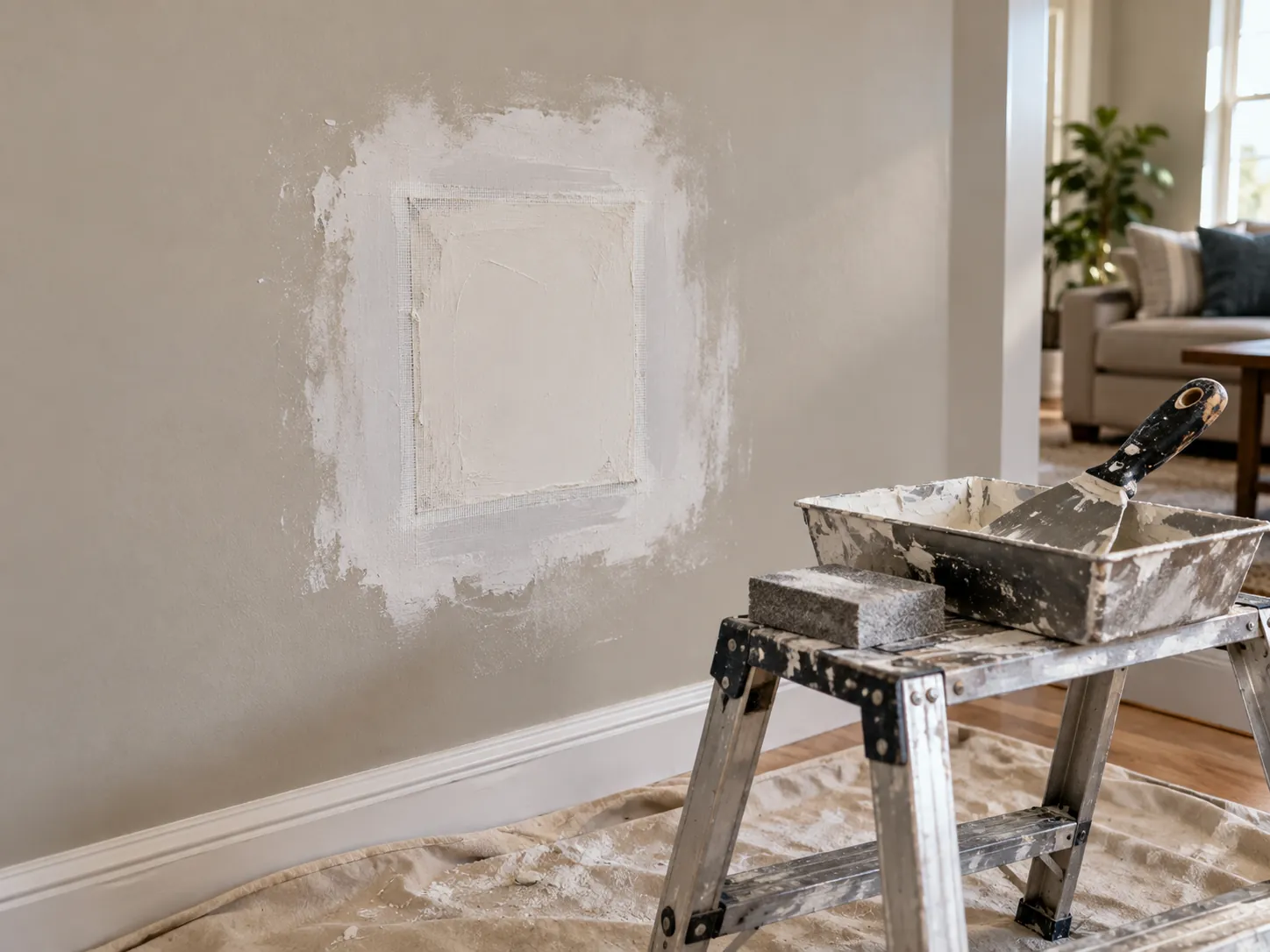 Drywall Repair project by Old Coach Pro Painting House Painter & Painting Contractor
